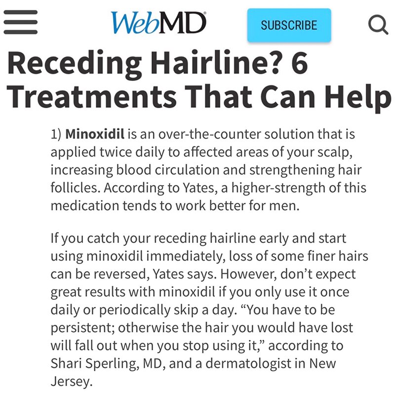 WebMd Article
